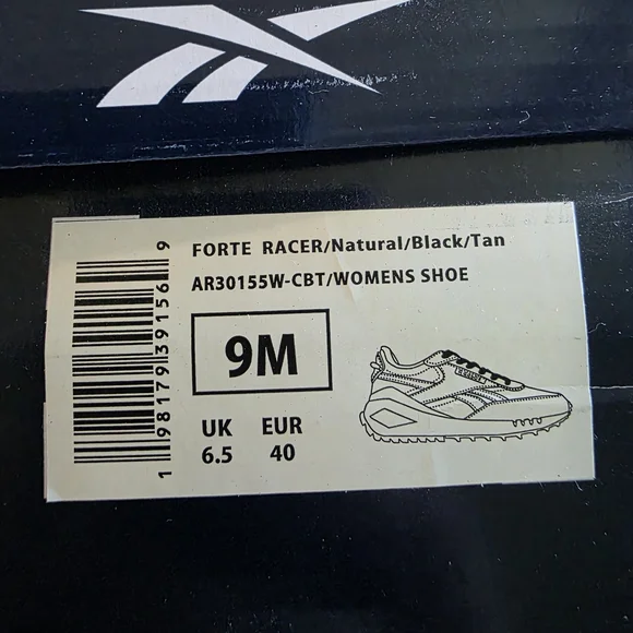 Reebok Cream and Leopard Print Sneakers - Picture 4 of 4